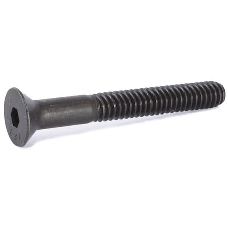 1-8 Socket Head Cap Screw, Black Oxide Alloy Steel, 6-1/2 In Length, 10 PK